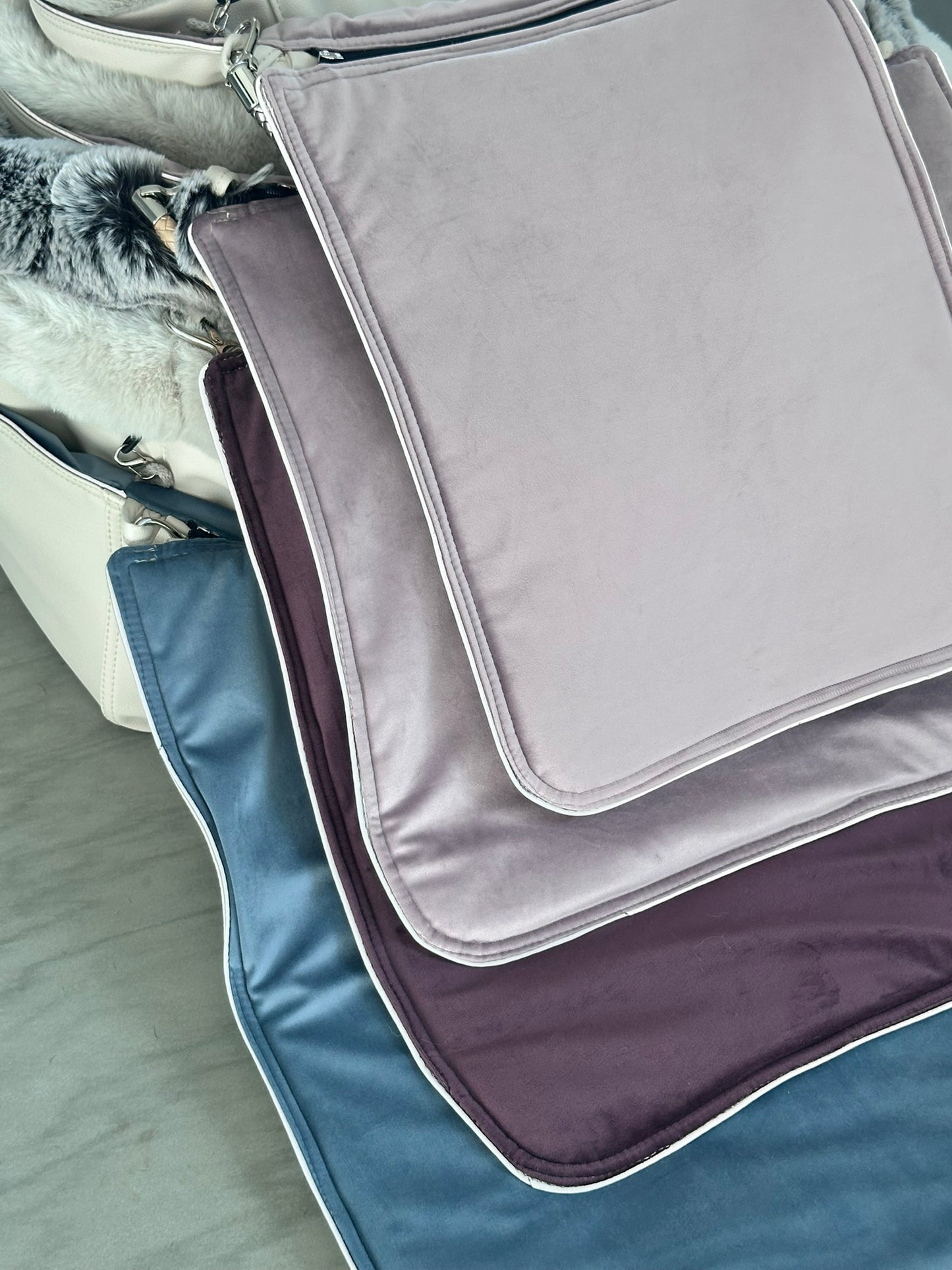 Hundetasche Weekender ice-wildberry, silverstone Inlay