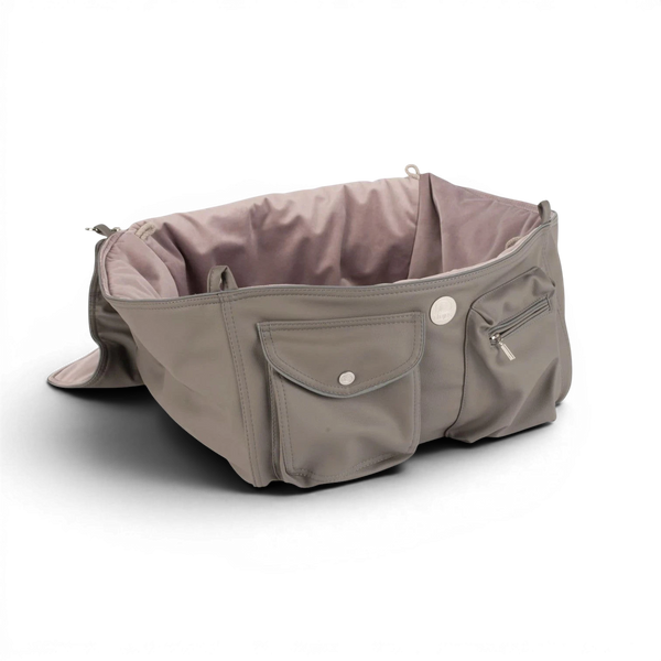 Weekender — Dark Taupe / Dusty Rose