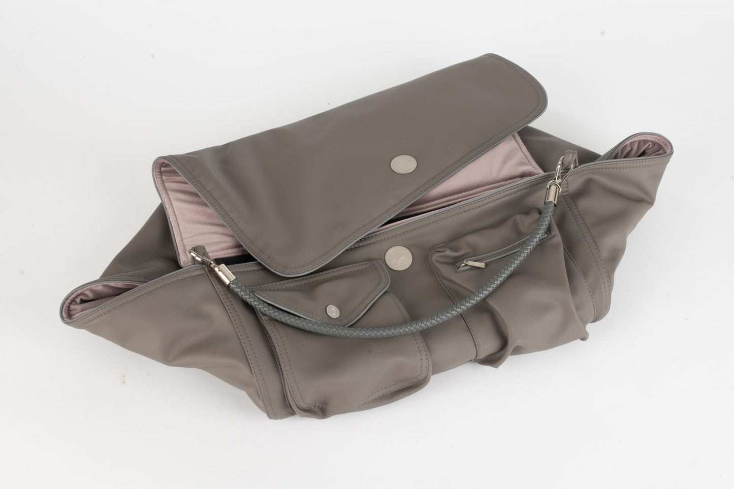 Weekender — Dark Taupe / Dusty Rose