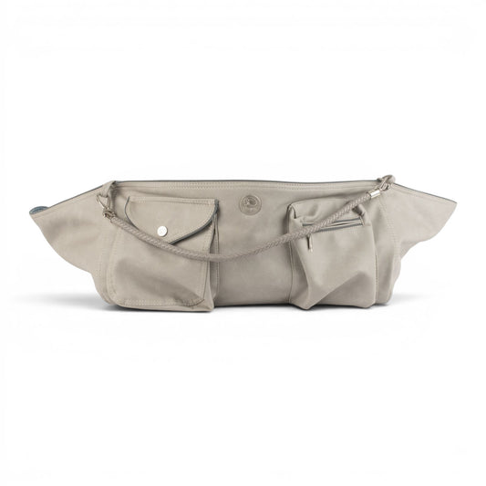 Bolso de viaje para perros Weekender [[ platin grey - iceblue ]]