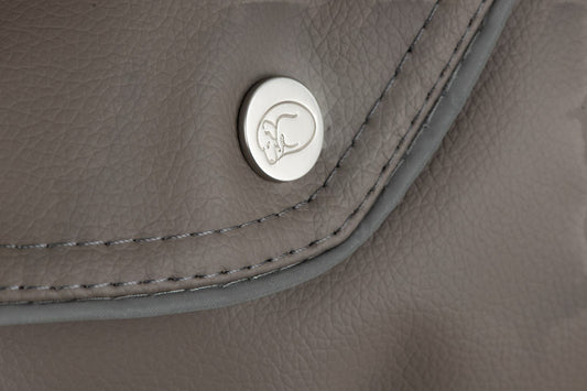 Bolso de viaje para perros Weekender [[ Dark Taupe - Dusty Rose ]]