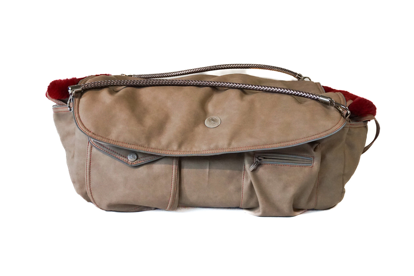 Bolsa de transporte para perros Weekender 4Seasons [[ Color: sandy red, Talla: M ]]