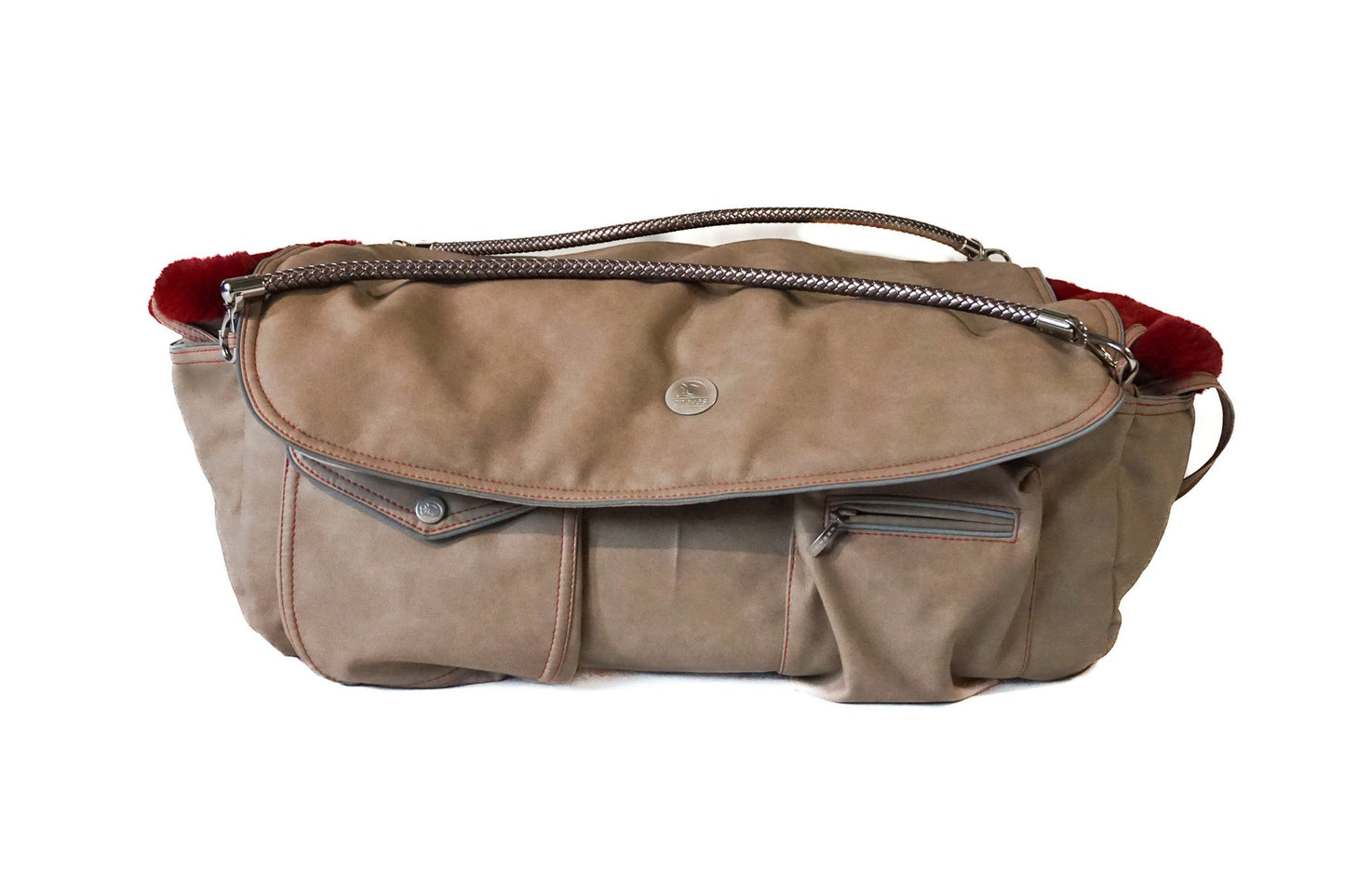 Bolsa de transporte para perros Weekender 4Seasons [[ Color: sandy red, Talla: M ]]