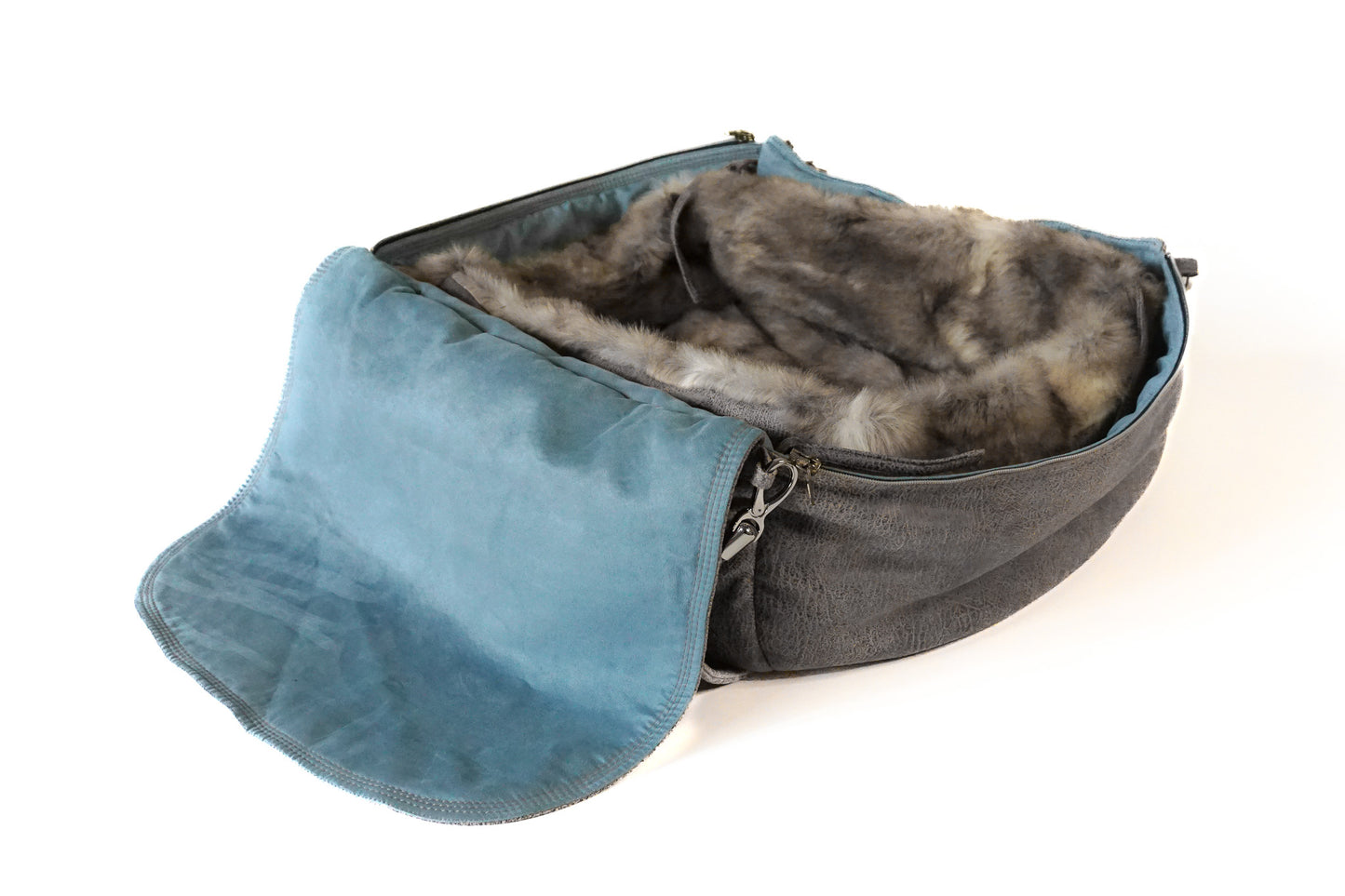 Weekender 4Seasons — Taupe with crossbody strap, size M