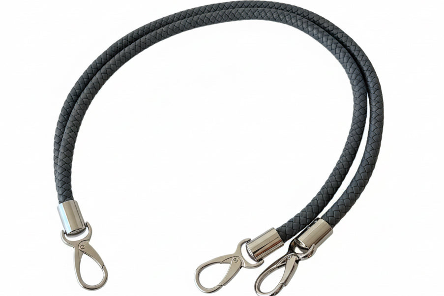 Snap it — braided interchangeable handle
