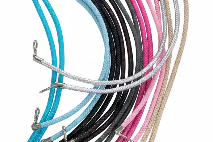 Snap it — braided interchangeable handle