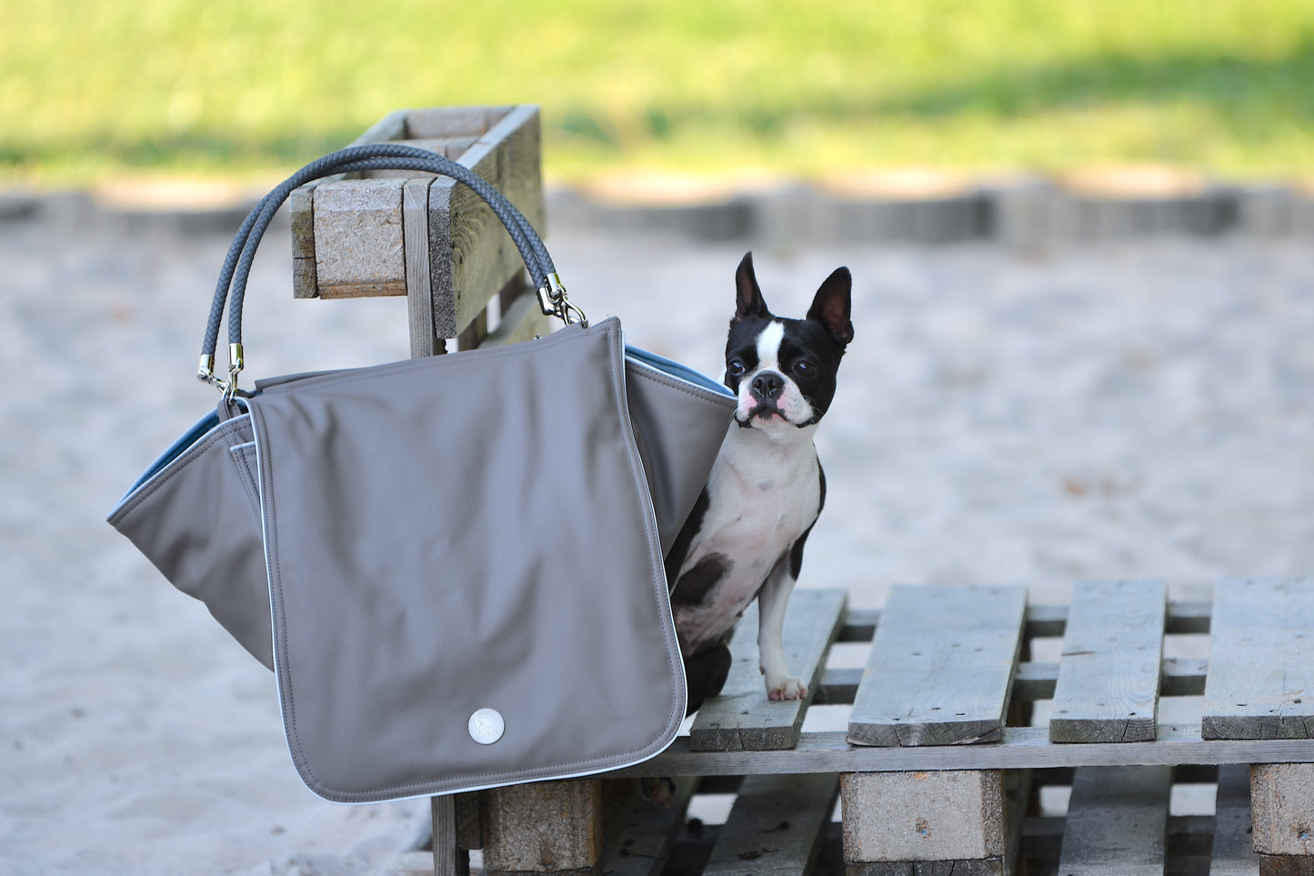 Weekender - platin grey, iceblue