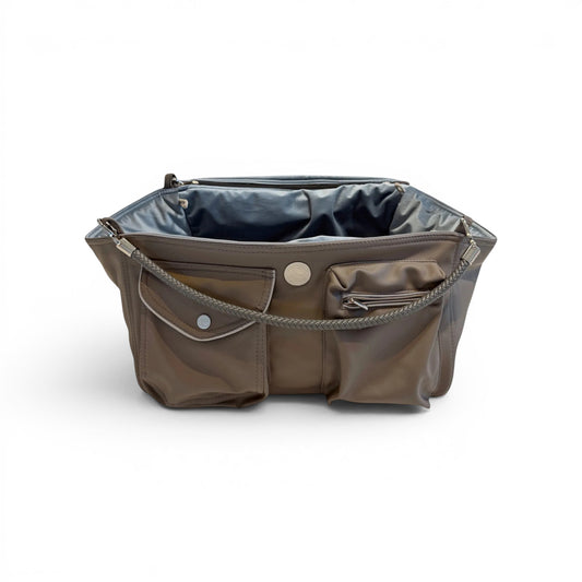 Bolso de viaje para perros Weekender [[ topo oscuro - azul hielo ]]