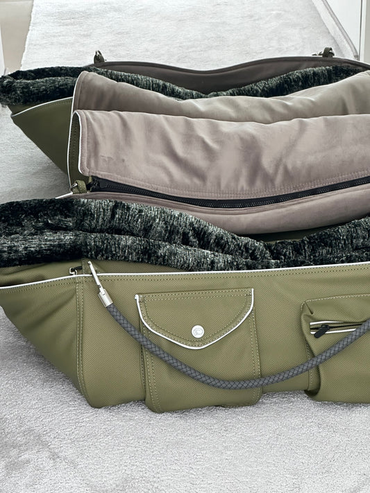Weekender, moss green, size M