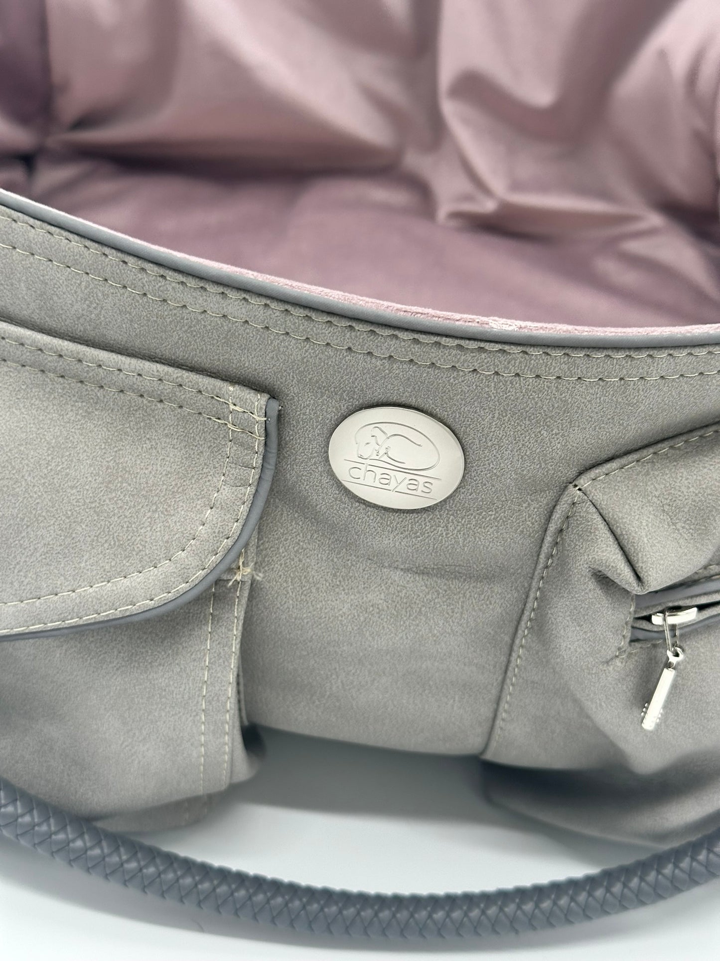 Weekender - Platin grey, dusty rose