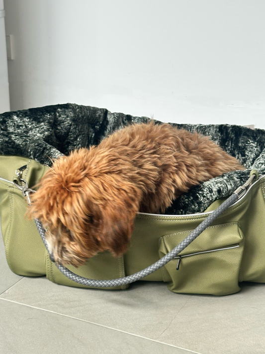 Weekender, moss green, size M
