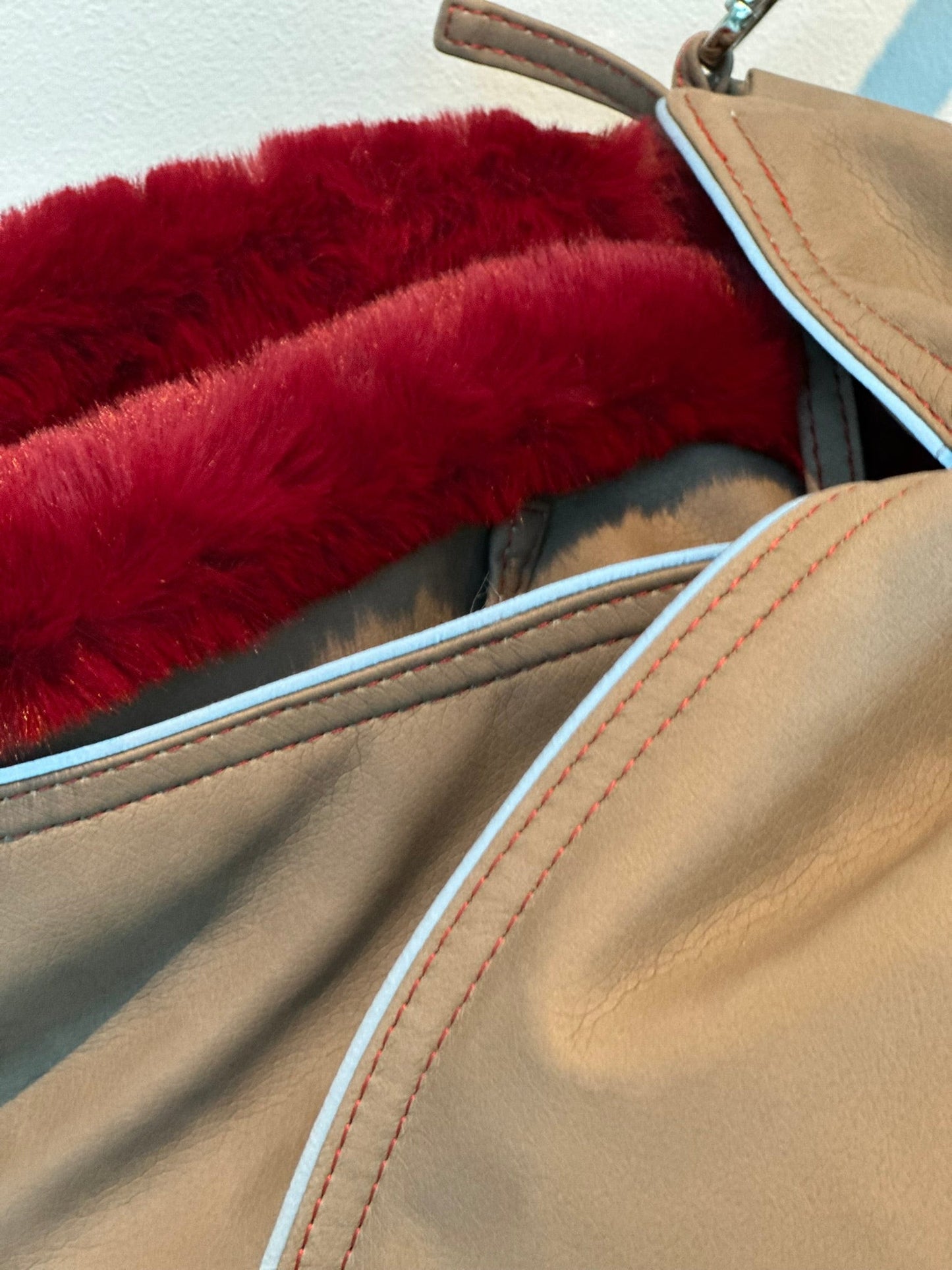 Bolsa de transporte para perros Weekender 4Seasons [[ Color: sandy red, Talla: M ]]