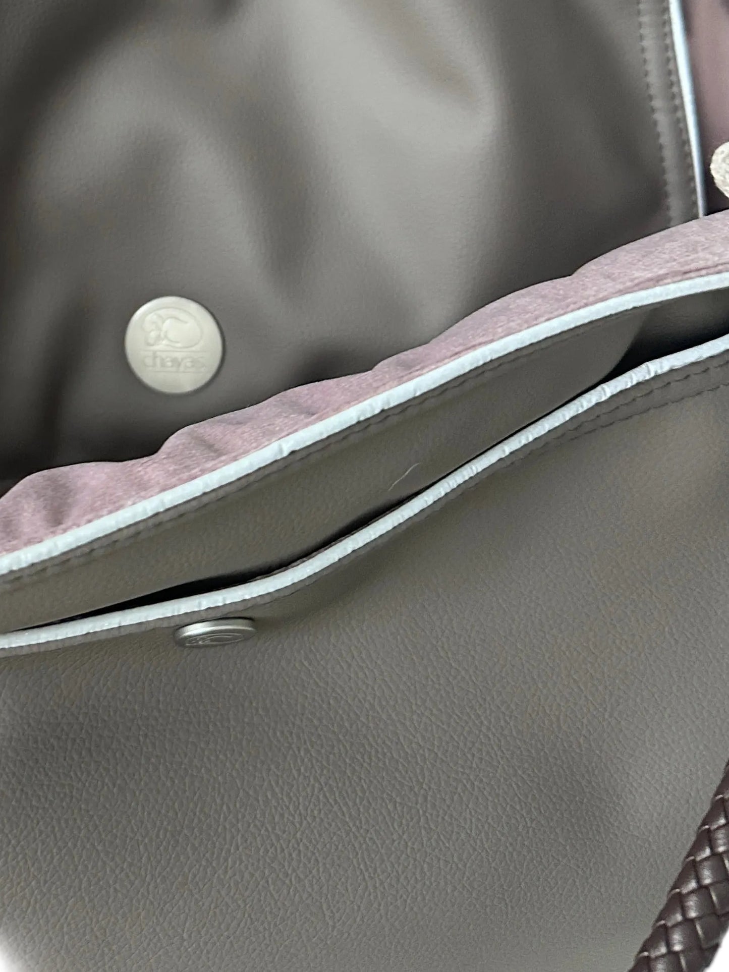 Weekender — Dark Taupe / Dusty Rose