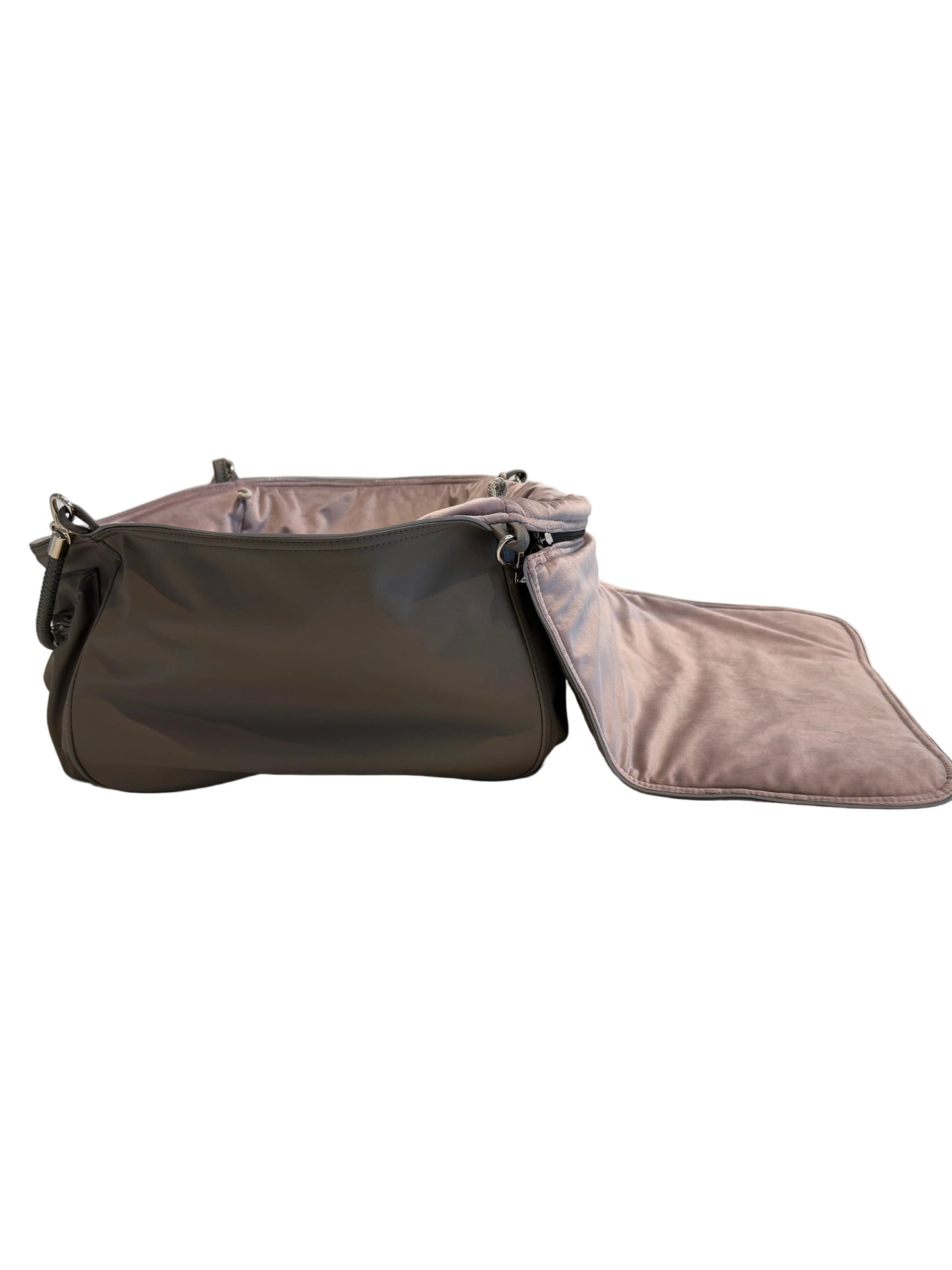 Weekender — Dark Taupe / Dusty Rose