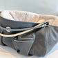 Bolsa de transporte para perros Weekender 4Estaciones, antracita natural, M