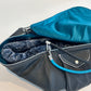 Bolsa de transporte para perros Weekender 4Seasons, negro turquesa, M