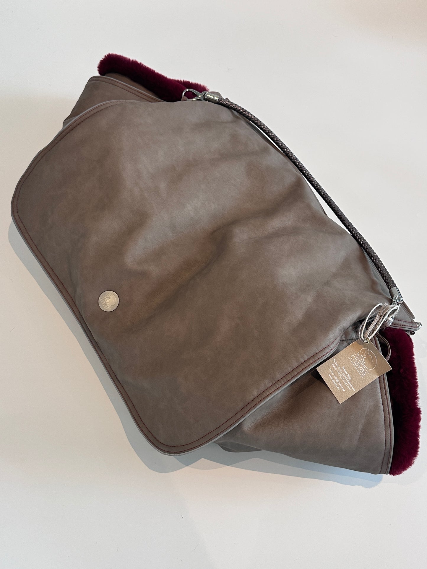 Bolsa de transporte para perros Weekender 4Seasons [[ Color: sandy red, Talla: M ]]