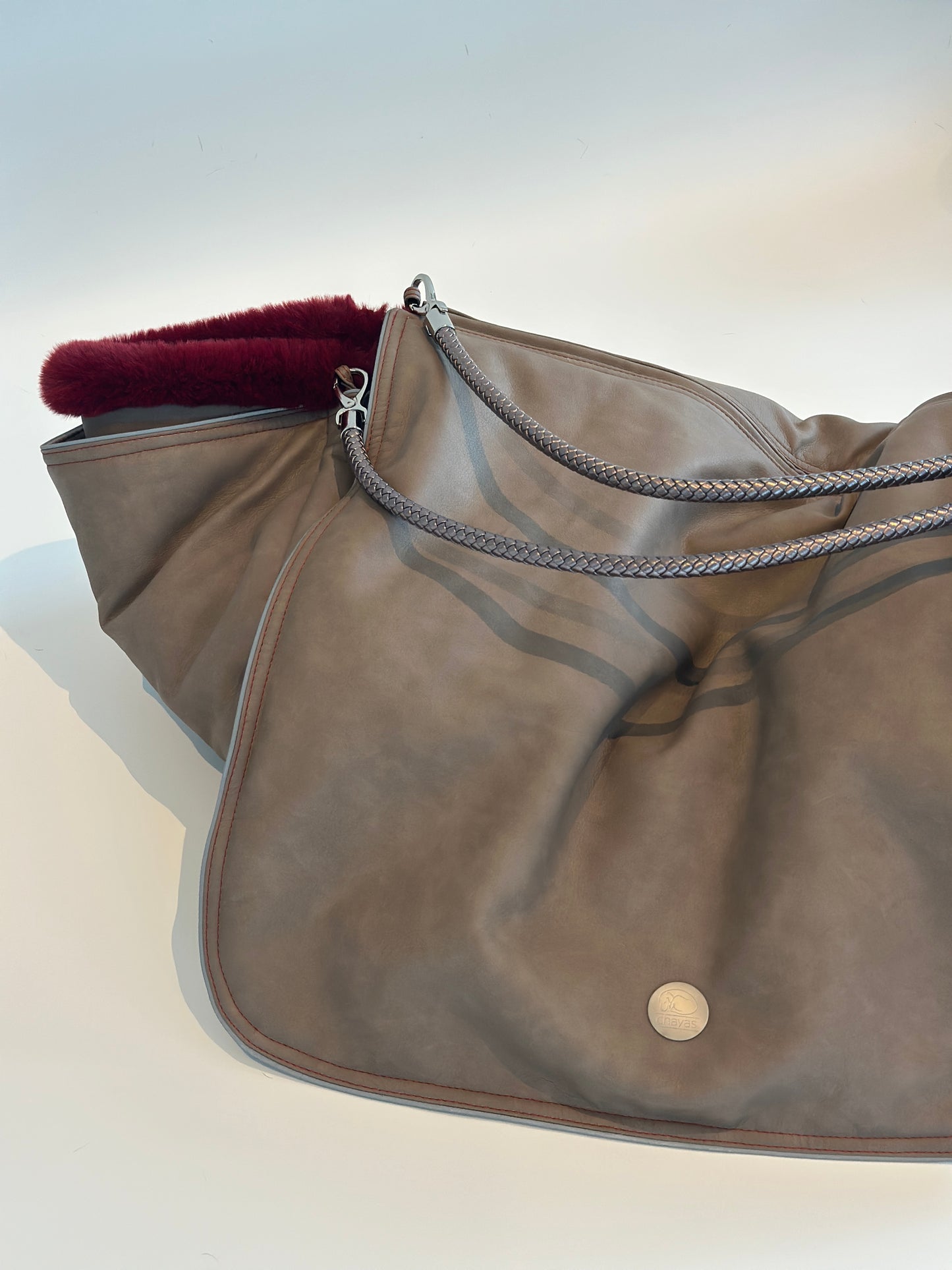 Bolsa de transporte para perros Weekender 4Seasons [[ Color: sandy red, Talla: M ]]