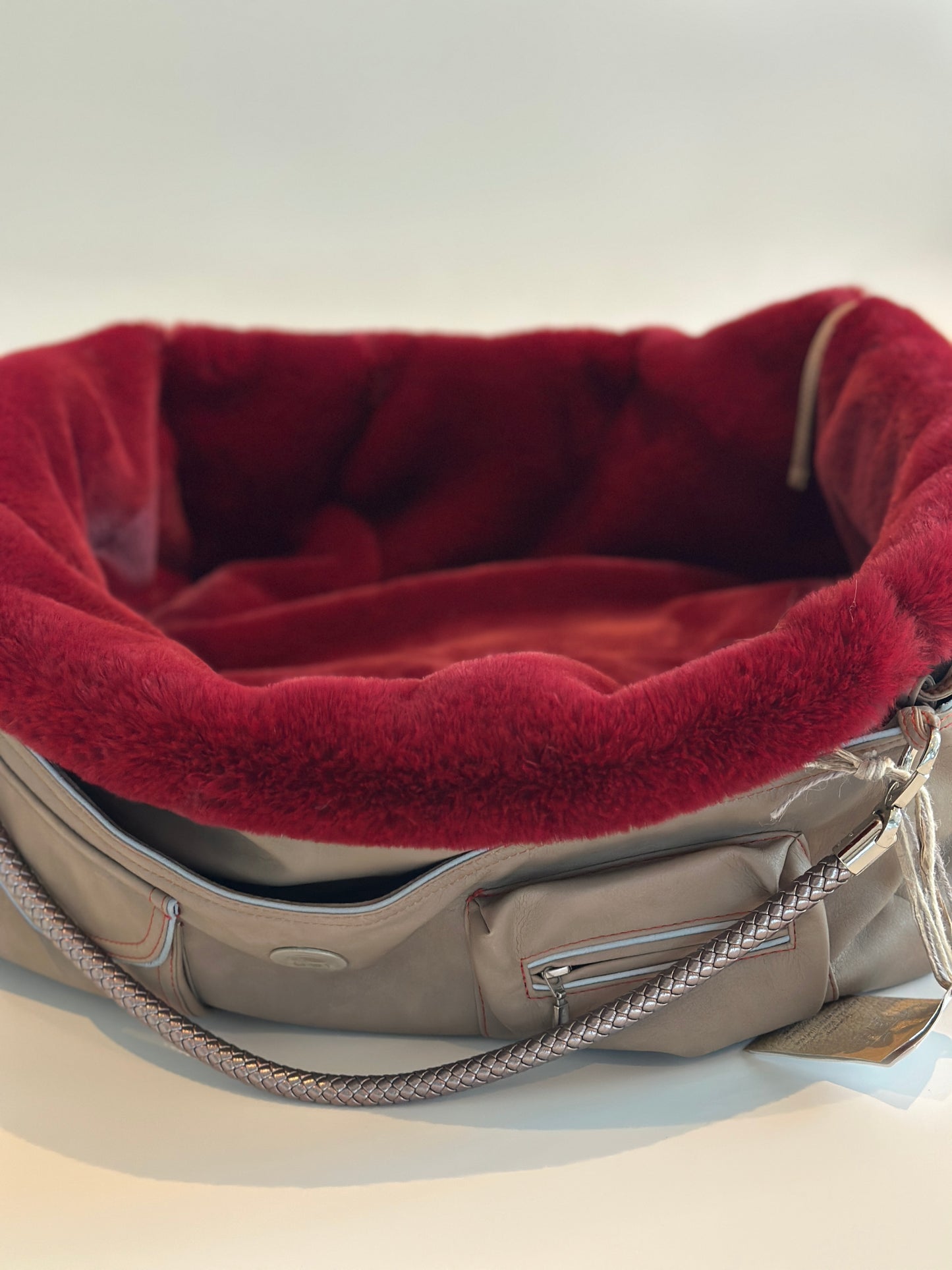 Bolsa de transporte para perros Weekender 4Seasons [[ Color: sandy red, Talla: M ]]
