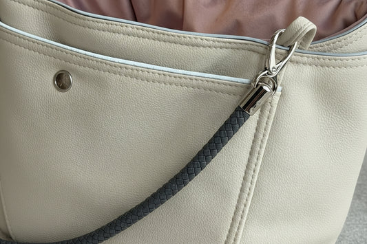 Weekender - ice, dusty rose
